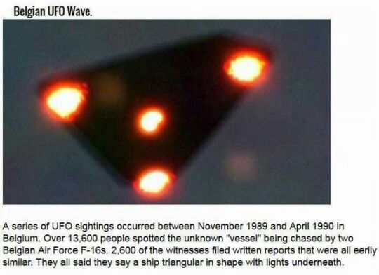 Belgian UFO Wave