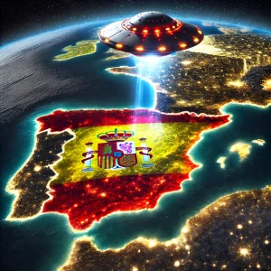 UFO over spain