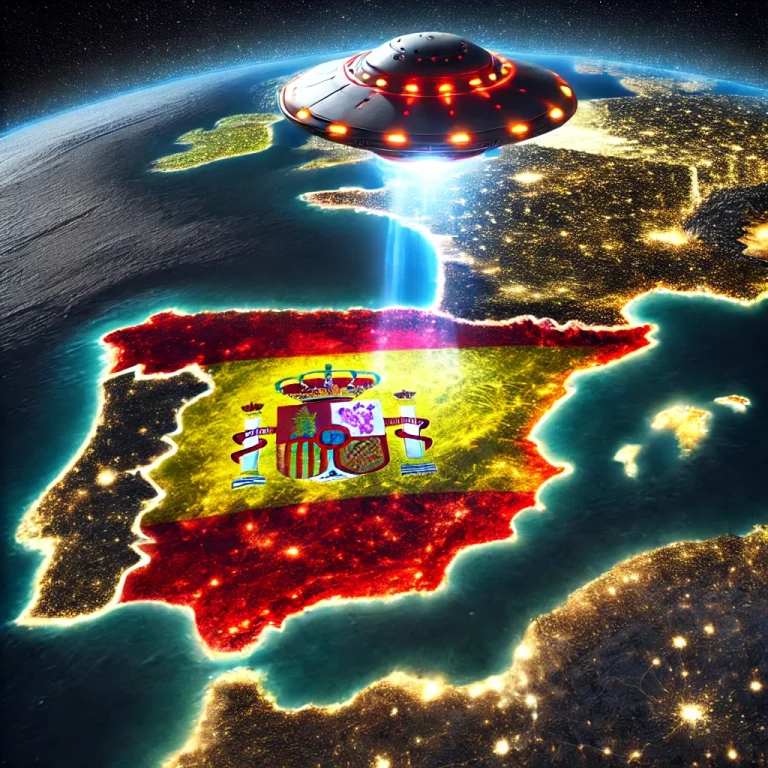 UFO over spain